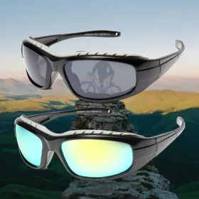 2 Pair Motorcycle Riding Glasses Wind Resistant Sunglasses Outdoor Sport Protection Goggles(TK/TMEU For Self-pickup) (Option: defaulttitle)